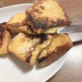 うさぎ0415's cooksnap of when they made ♡簡単フレンチトースト（牛乳なし）♡.