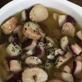 10nmam's cooksnap of when they made 簡単！タコとエリンギのアヒージョ.