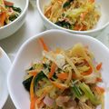 ユーロン's cooksnap of when they made 【保育園給食】五色和え.