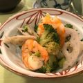 ベビブレ's cooksnap of when they made 海老とブロッコリーとれんこんの香り炒め.