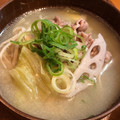 中村ベーカリー's cooksnap of when they made 時短☆白菜とえのきの豚汁.