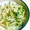 r_ramy's cooksnap of when they made おつまみに☆大根の青のり和え.