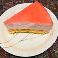 naminameko's cooksnap of when they made いちごムースケーキ.