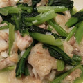 とろけい's cooksnap of when they made 小松菜と鱈のバター炒め.
