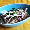 ＮＦＲの南仏キッチン's cooksnap of when they made 和えるだけ☆簡単納豆ツナパスタ.