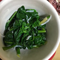 やんしゅ's cooksnap of when they made ちぢみほうれん草としらす和え.