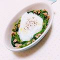 まあまま☆0403's cooksnap of when they made ★ほうれん草とシーチキンの巣籠もり★.