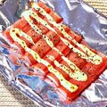 にきけん's cooksnap of when they made ☆カニカマのマヨ焼き.