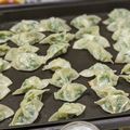 ゆけり３兄弟's cooksnap of when they made 居酒屋風☆エビニラ餃子.