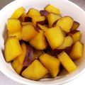 コメメ's cooksnap of when they made さつまいもの甘煮.