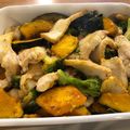 spiral92's cooksnap of when they made 鶏胸肉とかぼちゃの塩麹炒め.