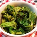 チョコ＆こっこ's cooksnap of when they made からしな漬.