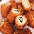 yyyui♡'s cooksnap of when they made ふわサク☆大葉とチーズの鶏むね肉巻き.