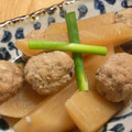 パジパジ's cooksnap of when they made 大根とつくねの煮物.