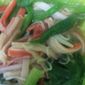 余麩胡's cooksnap of when they made ワケギとカニカマ☆お手軽ぬた.