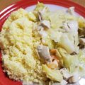 京風子's cooksnap of when they made 超簡単　茹でない炒めないクスクスの戻し方.