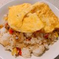 みんみのキッチン's cooksnap of when they made 残りご飯で炊かずに簡単！えびセロリピラフ.