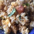 ちゃぎー's cooksnap of when they made ウィンナーとネギの炒飯.