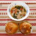 pitachan1's cooksnap of when they made トマトのそうめん離乳食.