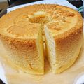 リトルピシュナ's cooksnap of when they made 八朔のシフォンケーキ♪皮を入れて香り豊か.