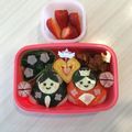 りの2752's cooksnap of when they made 簡単キャラ弁♪ひな祭り♪お雛様＆お内裏様.