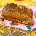 パン好きママ05's cooksnap of when they made HMで☆簡単マーブルパウンドケーキ.