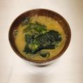 すぬ♥'s cooksnap of when they made 朝食に＊大根とワカメの味噌汁＊.