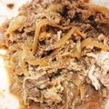 ねぞろ's cooksnap of when they made レンジで時短！牛肉と玉ねぎの炒め物♪.