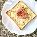 ふたごゆき's cooksnap of when they made 簡単♪明太ツナマヨチーズトースト.