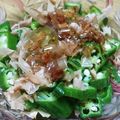 ﾋﾟﾛﾐ♡'s cooksnap of when they made おくらのココナッツオイルお浸し.