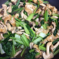 そうぱる's cooksnap of when they made 小松菜と油揚げの簡単炒め煮［作りおき］.