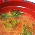 ちこね's cooksnap of when they made 豆苗と春雨スープ.