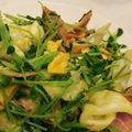 Shueh's cooksnap of when they made 豆苗とベーコンの春マヨソテー.