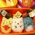 マミタス☆48's cooksnap of when they made キャラ弁☆すみっコぐらしとひみつのコ.