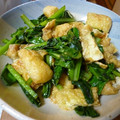 K/S's cooksnap of when they made 小松菜と油揚げの炒め物.