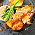 Te＆Yu's cooksnap of when they made グリルチキンと彩り野菜のバルサミコソース.