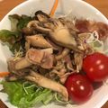 クックO40NSN☆'s cooksnap of when they made きのこのホットサラダ.