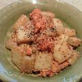 あっこ姉's cooksnap of when they made うどと蒲鉾の明太子バター炒め.