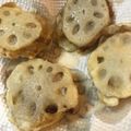 Dyayoi's cooksnap of when they made れんこんのはさみ揚げ✿豚こまで.