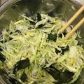ななぴこさん's cooksnap of when they made 【和えるだけ】キャベツとしらすのサラダ.