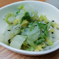 ねこのかあさん's cooksnap of when they made 簡単旨❤白菜ときゅうりとしらすのサラダ.