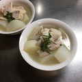 B_C_M's cooksnap of when they made 大根と豚とお出汁～♪.