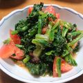 onelove2's cooksnap of when they made ほうれん草とトマトの生姜なサラダ.