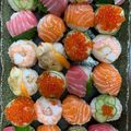 ☆★mg★☆'s cooksnap of when they made おもてなしにも！カラフル手まり寿司.