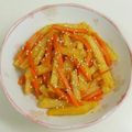mami99's cooksnap of when they made じゃがいものきんぴら.