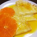 桜坂桃's cooksnap of when they made クレープシュゼット.