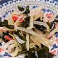 トーリ0928's cooksnap of when they made もやしとワカメの中華和え.