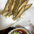 kazuuojp's cooksnap of when they made ホンモロコのポン酢しょうゆ.