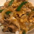 メソコ's cooksnap of when they made 豚肉のスタミナ丼.