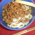 まぁほ's cooksnap of when they made がっつり？さっぱり？肉味噌おろしうどん.